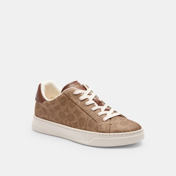 High Line Sneaker In Signature Canvas - Picture 1 of 9